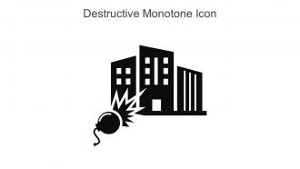 Destructive Monotone Icon In Powerpoint Pptx Png And Editable Eps Format