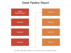 Detail pipeline report ppt powerpoint presentation layouts tips cpb