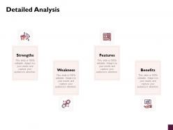 Detailed analysis strengths benefits ppt powerpoint presentation infographics example file