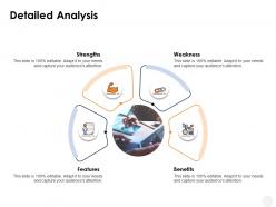Detailed analysis weakness ppt powerpoint presentation ideas master slide