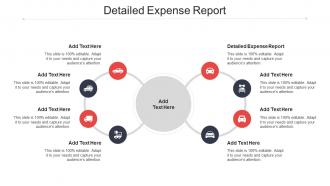 Detailed Expense Report Ppt Powerpoint Presentation Show Professional Cpb