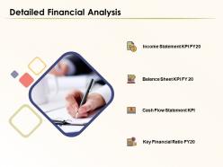 Detailed financial analysis income statement ppt powerpoint layouts