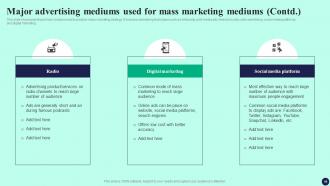 Detailed Guide To Mass Marketing Techniques For Business Expansion MKT CD V Aesthatic Interactive