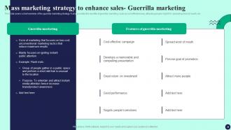 Detailed Guide To Mass Marketing Techniques For Business Expansion MKT CD V Designed Visual
