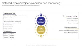 Detailed Project Execution And Monitoring Capital Budgeting Techniques To Evaluate Investment Projects