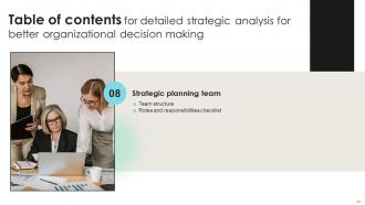 Detailed Strategic Analysis For Better Organizational Decision Making Complete Deck Strategy CD V Informative Multipurpose