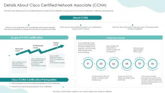 Details About Cisco Certified Network Associate CCNA IT Professionals Certification Collection