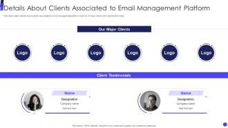 Details About Clients Associated To Email Shared Inbox Tool Investor Funding Elevator