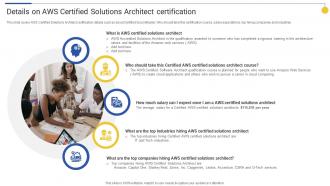 Details On Aws Certified Solutions Architect Certification Top 15 IT Certifications In Demand For 2022
