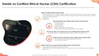 Details on certified ethical hacker ceh certification it certification collections