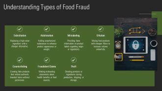 Detecting Food Fraud Using Advanced Analytical Techniques PPT Summary AT Attractive Visual