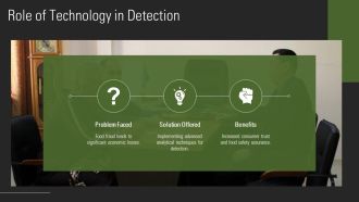 Detecting Food Fraud Using Advanced Analytical Techniques PPT Summary AT Captivating Visual