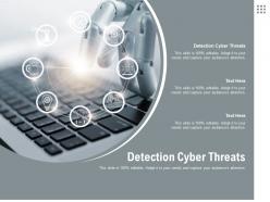 Detection cyber threats ppt powerpoint presentation portfolio show cpb