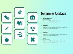 Detergent analysis ppt powerpoint presentation themes