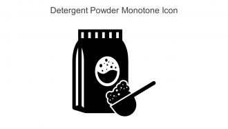 Detergent Powder Monotone Icon In Powerpoint Pptx Png And Editable Eps Format
