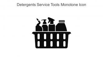 Detergents Service Tools Monotone Icon In Powerpoint Pptx Png And Editable Eps Format