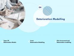 Deterioration modelling asset powerpoint presentation graphics tutorials