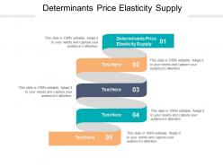 Determinants price elasticity supply ppt powerpoint presentation ideas designs download cpb
