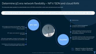 Determine 5g Era Network Flexibility NFV SDN And Cloud Ran Leading And Preparing For 5g World