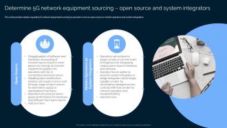 Determine 5g Network Equipment Sourcing Open Source And System Integrators Leading And Preparing For 5g
