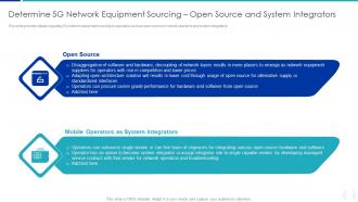 Determine 5G Network Equipment Sourcing Proactive Approach For 5G Deployment