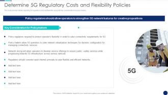 Determine 5G Regulatory Costs And Flexibility Road To 5G Era Technology And Architecture