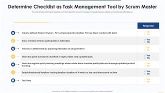 Determine checklist as task management tool essential scrum tools for agile agile project management