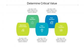 Determine critical value ppt powerpoint presentation styles aids cpb