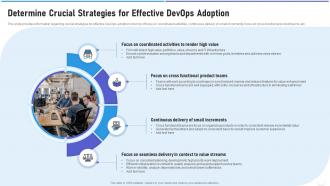 Determine effective adoption strategic devops implementation it