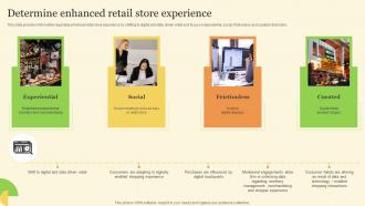 Determine Enhanced Retail Store Experience Developing Experiential Retail Store