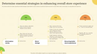 Determine Essential Strategies In Enhancing Developing Experiential Retail Store