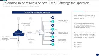 Determine Fixed Wireless Road To 5G Era Technology And Architecture