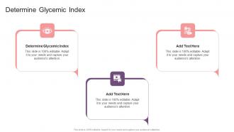 Determine Glycemic Index In Powerpoint And Google Slides Cpb