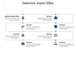 Determine impact effect ppt powerpoint presentation summary master slide cpb