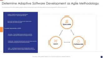 Determine methodology agile project management software development it