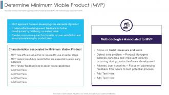 Determine Minimum Viable Product Mvp Digitally Transforming Through Agile It