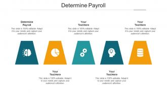 Determine Payroll Ppt Powerpoint Presentation Layouts Display Cpb