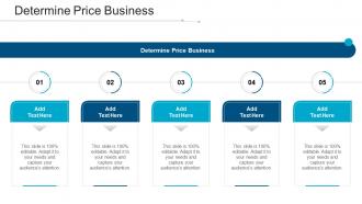 Determine Price Business In Powerpoint And Google Slides Cpb
