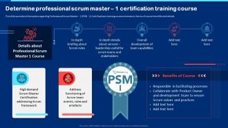 Determine Professional Scrum Master 1 Certification Training Course Collection Of Scrum Certificates