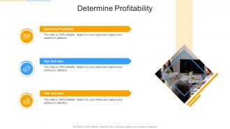 Determine Profitability In Powerpoint And Google Slides Cpb