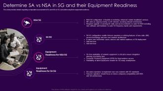 Determine Sa Vs Nsa In 5g And Their Equipment Readiness 5g Network Architecture Guidelines