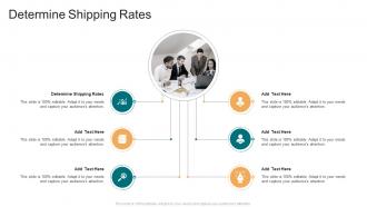 Determine Shipping Rates In Powerpoint And Google Slides Cpb