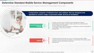 Determine Standard Mobile Device Management Components Unified Endpoint Security