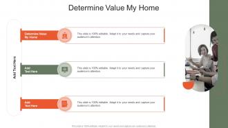 Determine Value My Home In Powerpoint And Google Slides Cpb