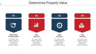 Determines Property Value Ppt Powerpoint Presentation Infographic Template Cpb