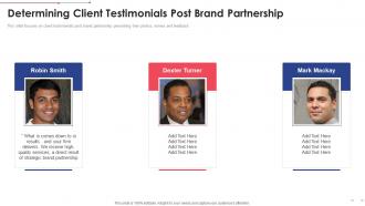 Determining Client Partnership Brand Collaboration Investor Funding Elevator