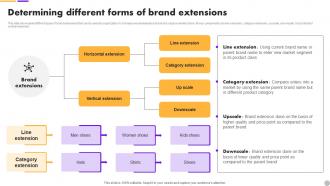 Determining Different Forms Of Extensions Brand Extension Strategy To Diversify Business Revenue MKT SS V
