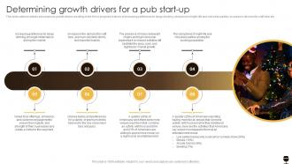 Determining Growth Drivers For A Pub Start Up Business Plan For A Pub Start Up BP SS