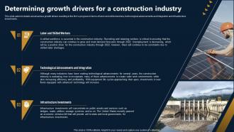Determining Growth Drivers For A Renovation And Remodeling Business Plan BP SS