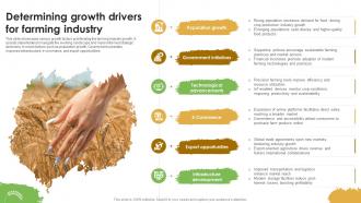 Determining Growth Drivers For Farming Industry Wheat Farming Business Plan Ppt Slide BP SS V